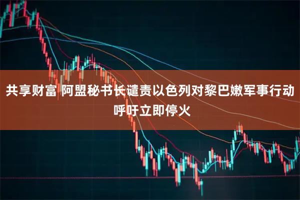 共享财富 阿盟秘书长谴责以色列对黎巴嫩军事行动 呼吁立即停火